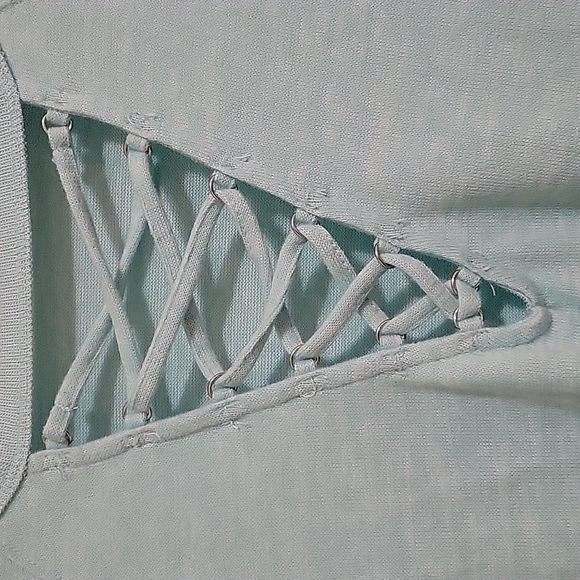 Aqua sweater - Picture 2 of 4